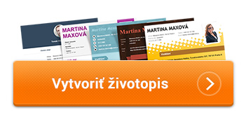 Vytvoriť životopis